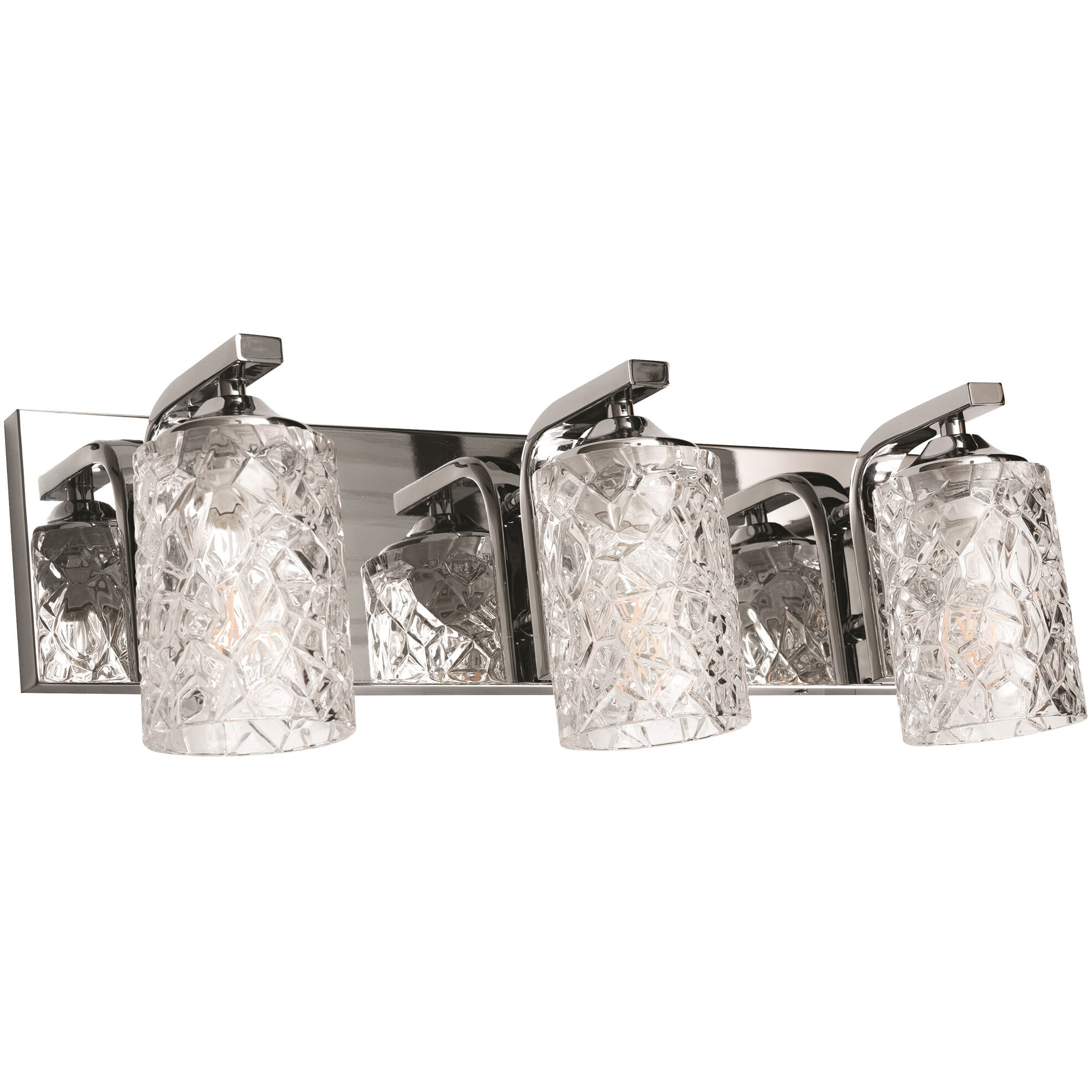 Annabel 3 Light 21 inch Polished Chrome Vanity Light Wall Light