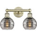 Edison Rochester 2 Light 14.88 inch Antique Brass Bath Vanity Light Wall Light