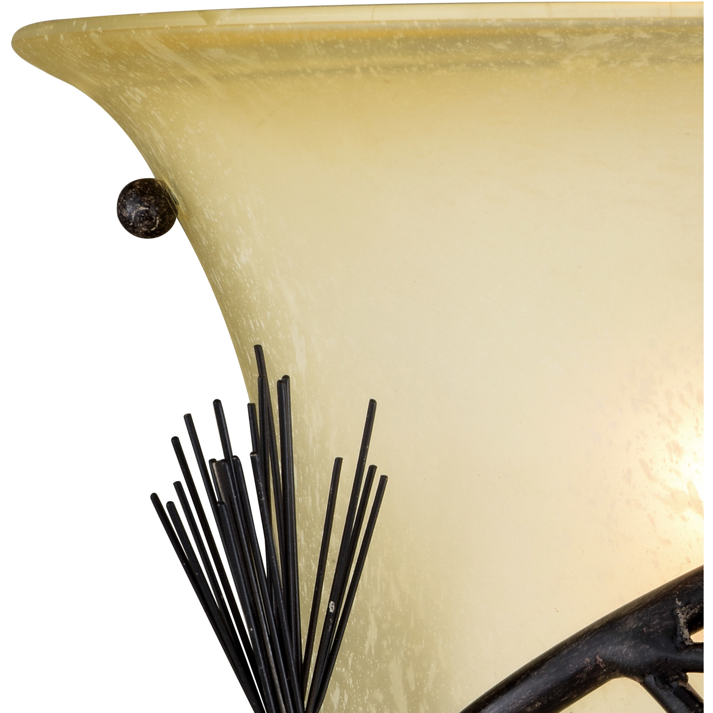 Sierra LED 9 inch Black Walnut Wall Light