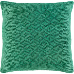 Camilla 20 X 20 inch Emerald/Dark Green Pillow Kit, Square