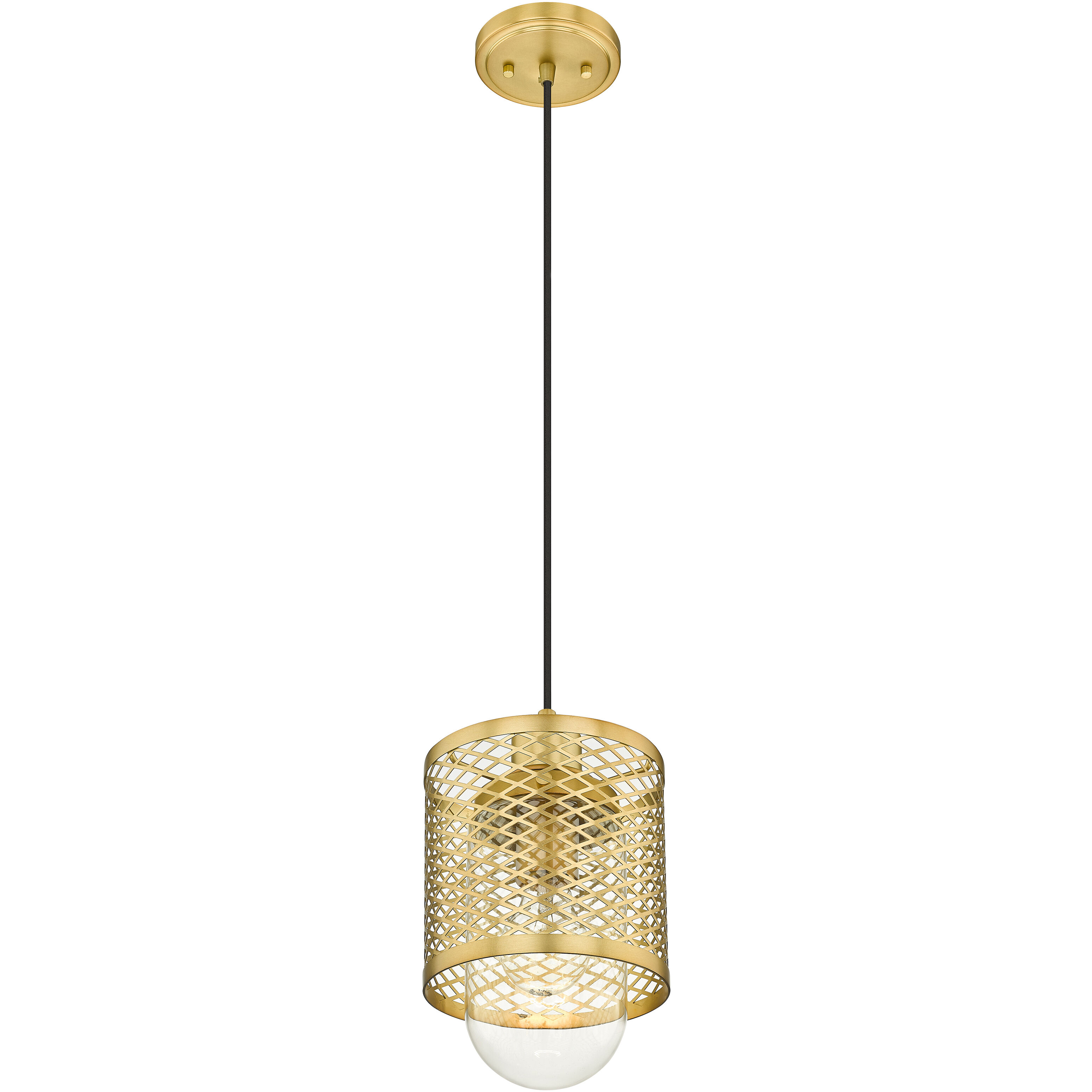 Kipton 1 Light 6 inch Rubbed Brass Pendant Ceiling Light in Rubbed Bronze