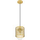 Kipton 1 Light 6 inch Rubbed Brass Pendant Ceiling Light in Rubbed Bronze