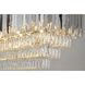 Canada LED 12.3 inch Chrome Chandelier Ceiling Light