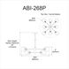 Abii 8 Light 26 inch Vintage Bronze with Clear Chandelier Ceiling Light in Vintage Brass