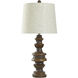 Cameron 30 inch 150.00 watt Brown Table Lamp Portable Light
