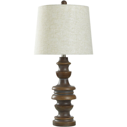 Cameron 30 inch 150.00 watt Brown Table Lamp Portable Light