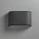 Prime LED 13 inch Black Organza ADA Wall Sconce Wall Light