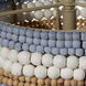 Strand 1 Light 10.5 inch Blue and White and Natural Pendant Ceiling Light
