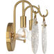 Addison 2 Light 16 inch Warm Brass Bathroom Vanity Light Wall Light