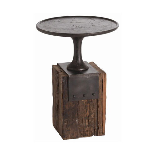 Anvil 18 inch Burnt Wax and Dark Wax Occasional Table