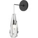 Luma 1 Light 5.5 inch Black Sconce Wall Light, Low Voltage