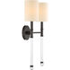 Fremont 2 Light 13 inch Classic Bronze Wall Sconce Wall Light, Essentials