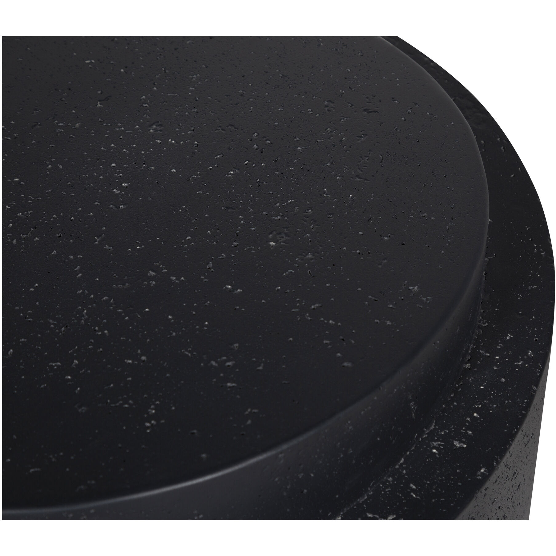 Cosmo 25 X 25 inch Black Outdoor Accent Table