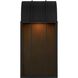 Veronica LED 21.13 inch Textured Black Outdoor Wall Lantern