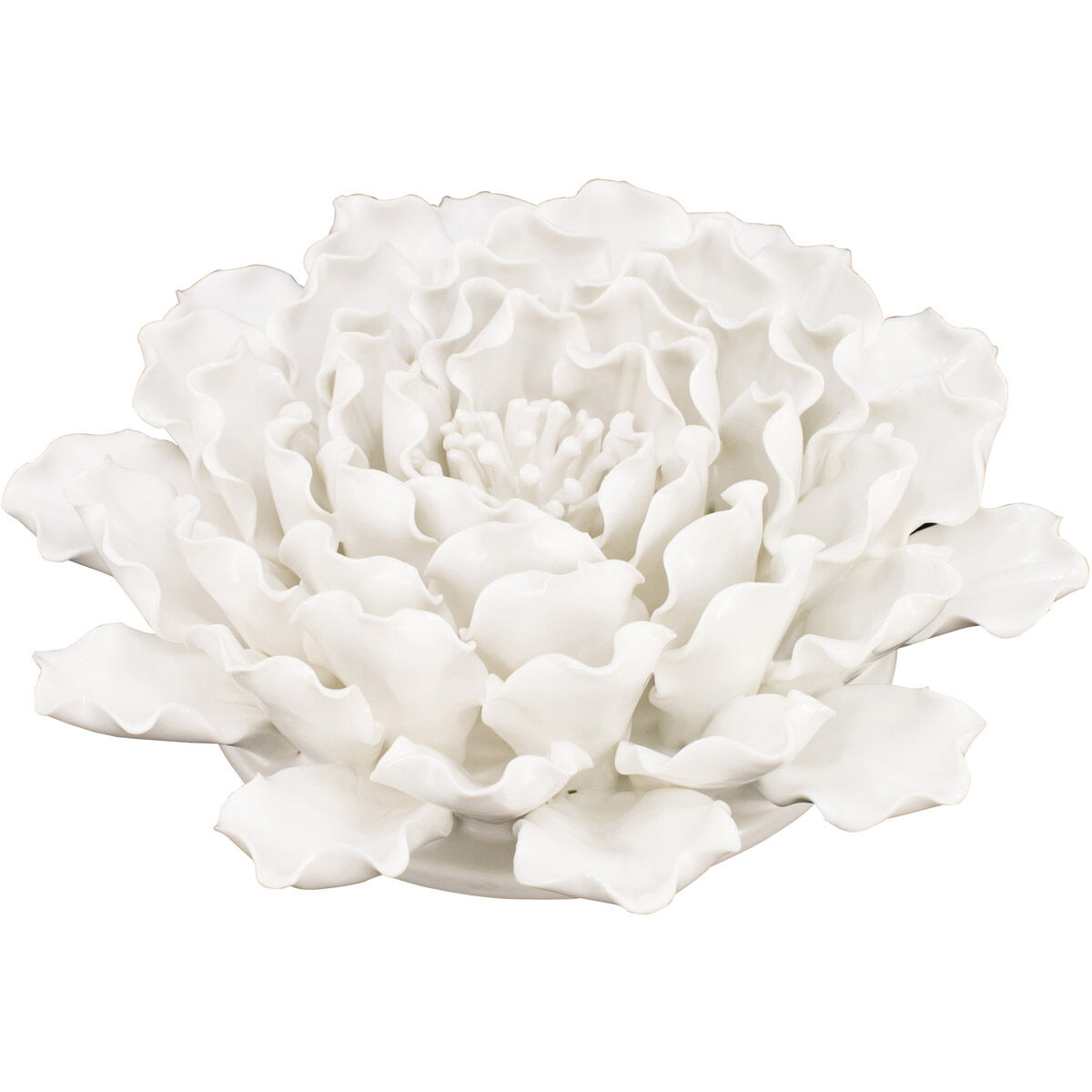 Handmade Flower Cream Wall Art