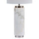 Heathcroft 27 inch 100 watt Natural Table Lamp Portable Light, Small