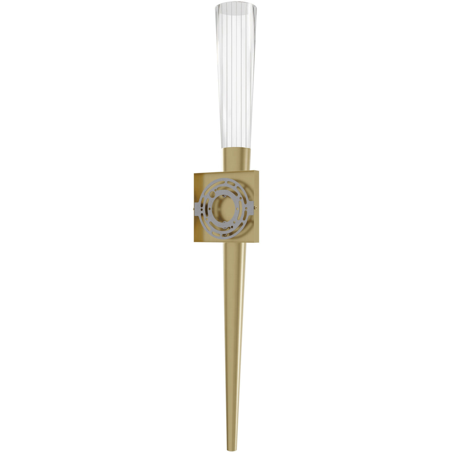 Encino Wall Sconce Wall Light in Brushed Brass