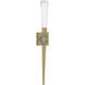 Encino Wall Sconce Wall Light in Brushed Brass