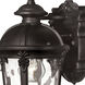 Estate Series Windsor LED 13 inch Black Outdoor Wall Mount Lantern, Small