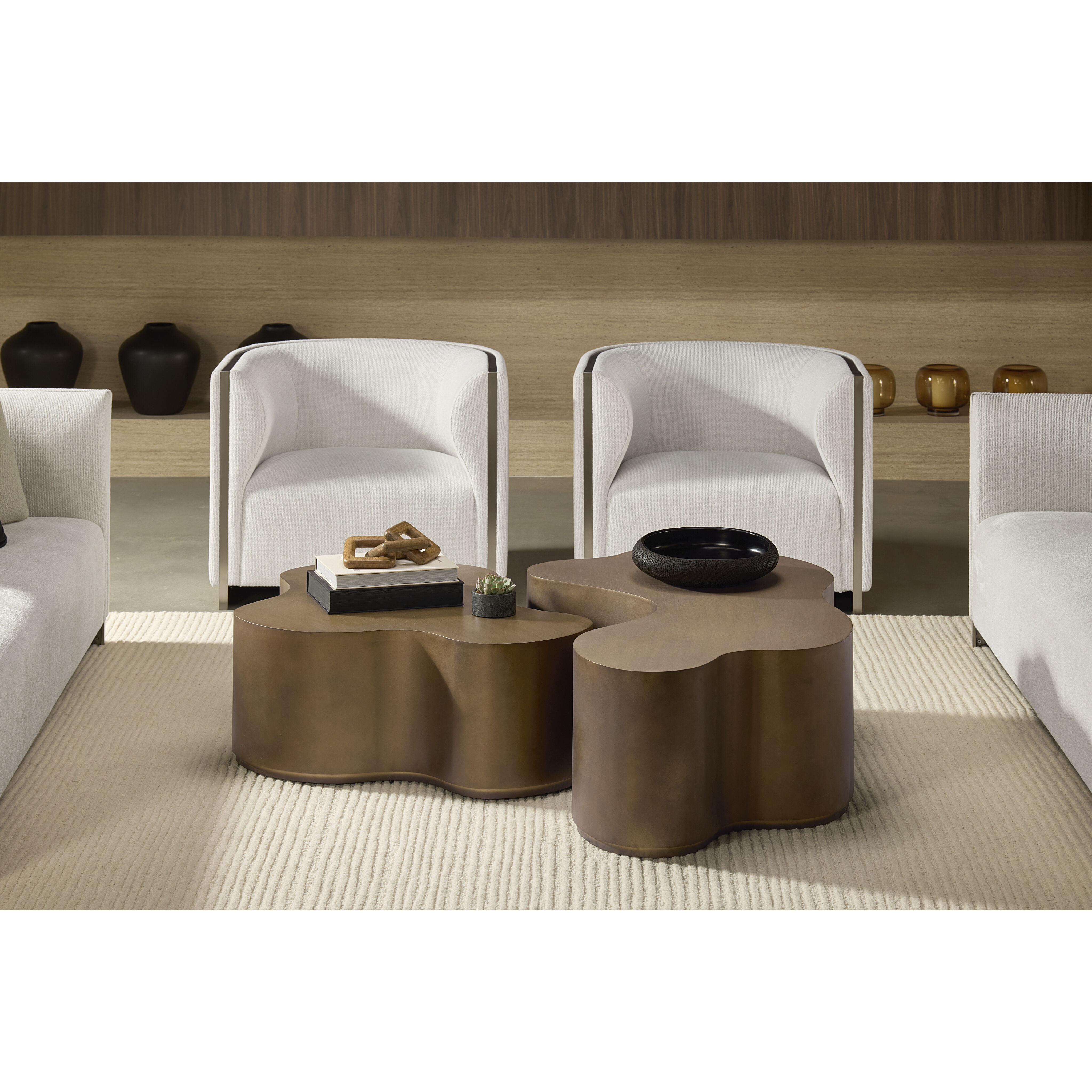 Larron Rhea Light Barley Armchair