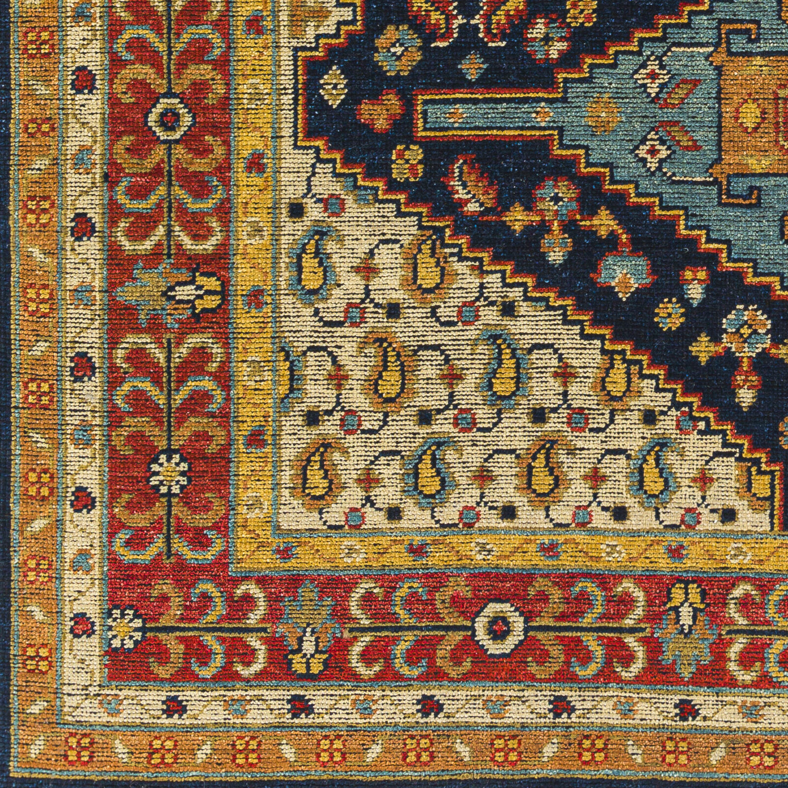 Reign 144 X 108 inch Navy Rug in 9 X 12, Rectangle