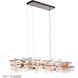 Fusion 16 Light 75.8 inch Vintage Platinum Pendant Ceiling Light