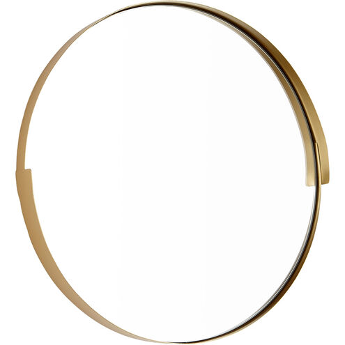 Gilded Band 17 inch Gold Wall Mirror, Small