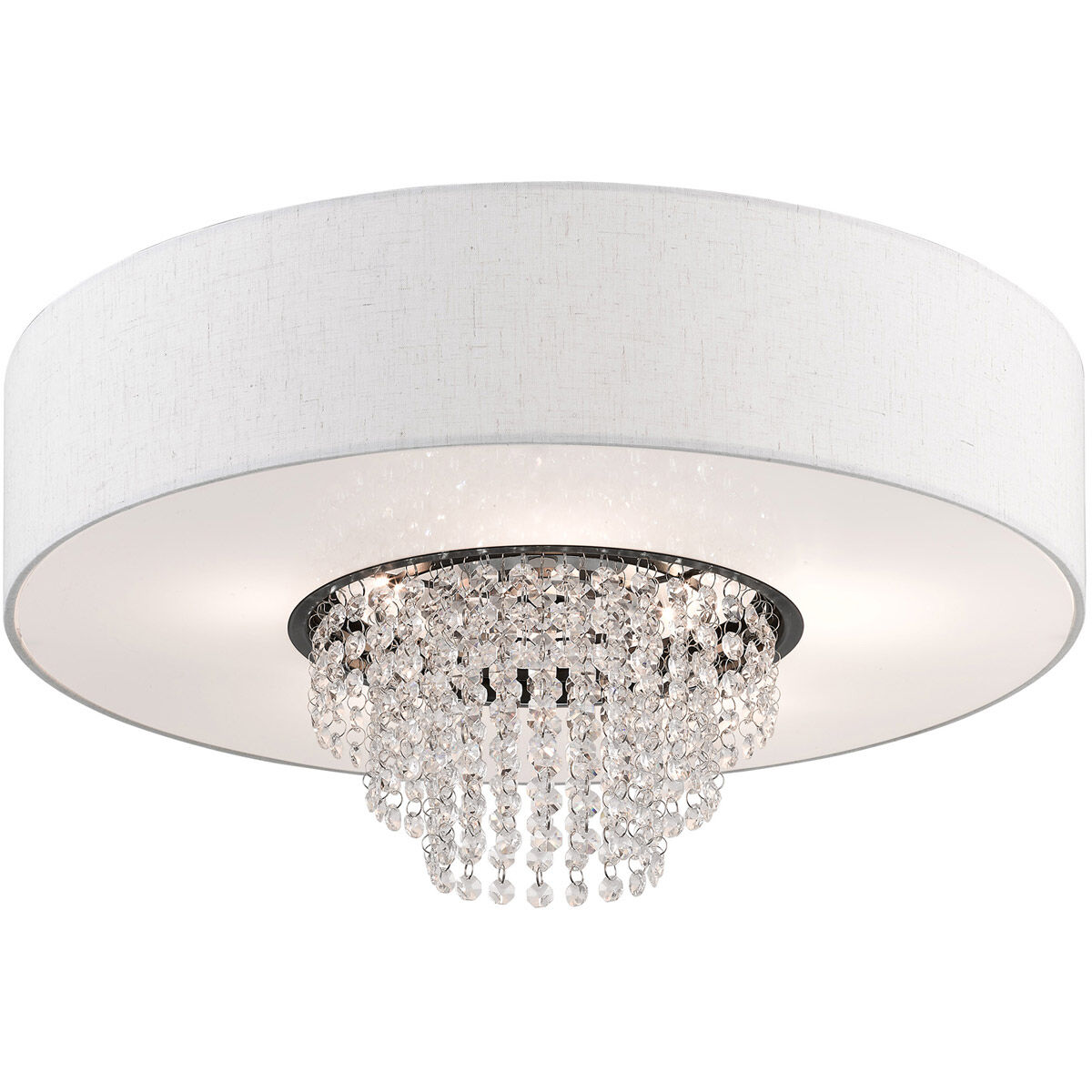 Carlisle 5 Light 22 inch English Bronze Semi-Flush Mount Ceiling Light