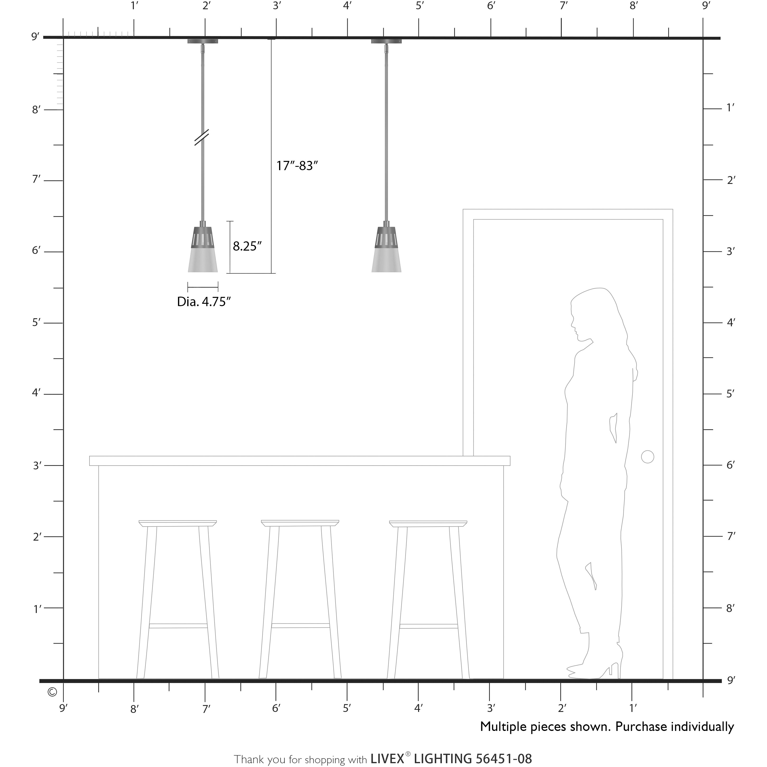 Bennington 1 Light 5.13 inch Natural Brass Mini Pendant Ceiling Light