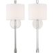Rachel Bath Sconce Wall Light in Polished Nickel