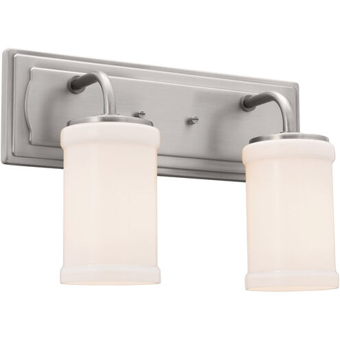Homestead Vetivene 2 Light 15 inch Classic Pewter Vanity Light Wall Light, Vetivene