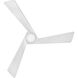 Sculpt 60 inch Matte White Fan