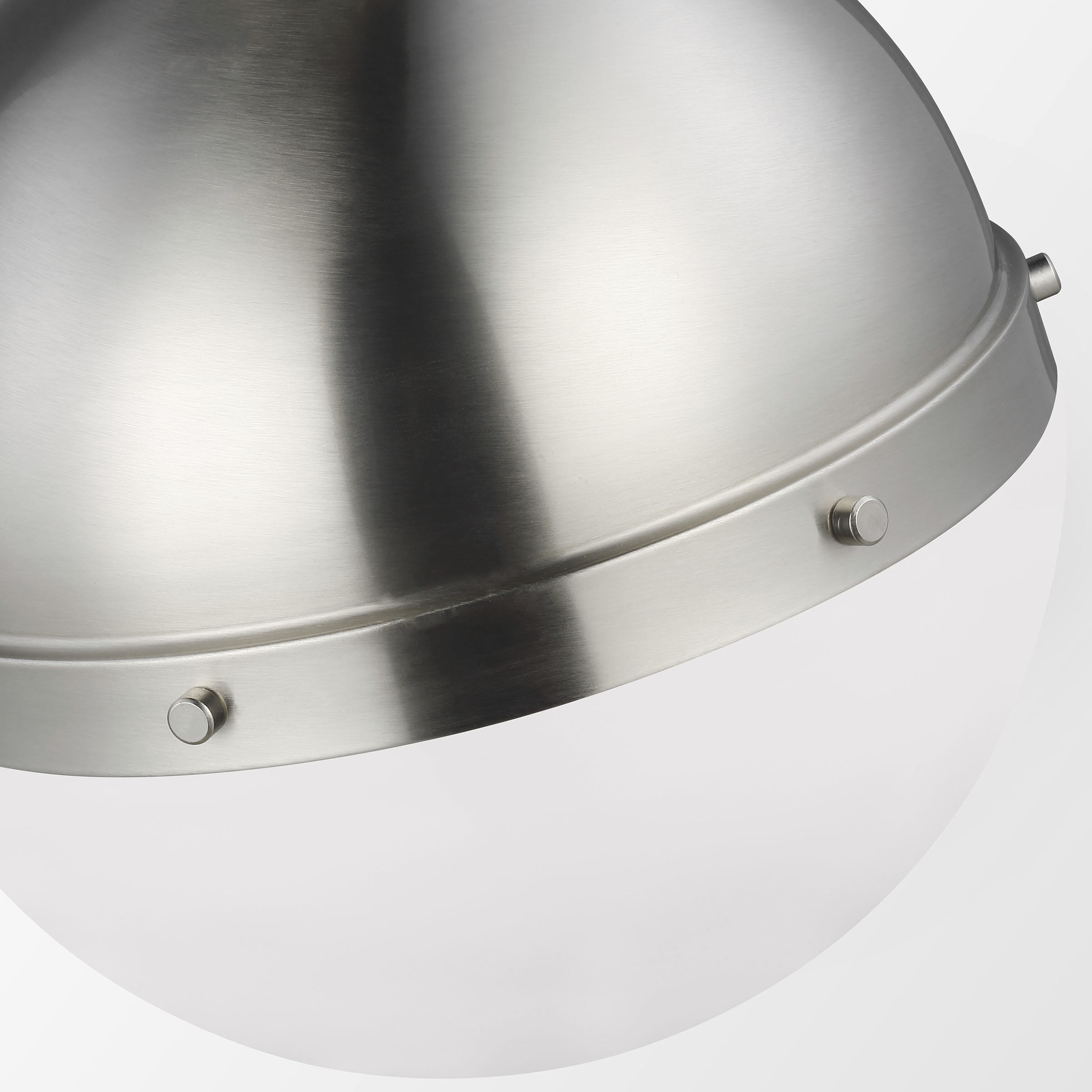 TOB by Thomas O'Brien Hanks Pendant Ceiling Light in Brushed Nickel