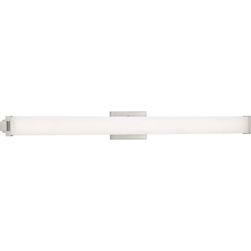 Phase 2.1 LED LED 48 inch Brushed Nickel Linear Bath Bar Wall Light, Progress LED