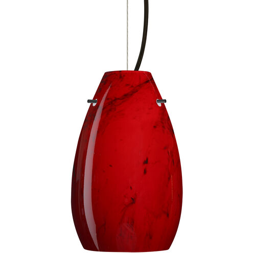 Pera 9 LED Black Cord Pendant Ceiling Light