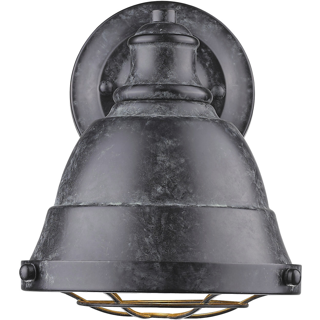 Bartlett Vanity Wall Light in Black Patina