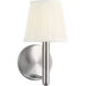 Vilera 1 Light 5.75 inch Brushed Nickel Sconce Wall Light in Standard