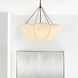 AH by Alexa Hampton Stassi 4 Light 32 inch Aged Iron Chandelier Ceiling Light