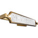 Emblem LED 28 inch Aged Brass Bath Vanity & Wall Light in 28in.