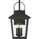 Parkside 4 Light 22 inch Sand Coal Outdoor Wall Sconce