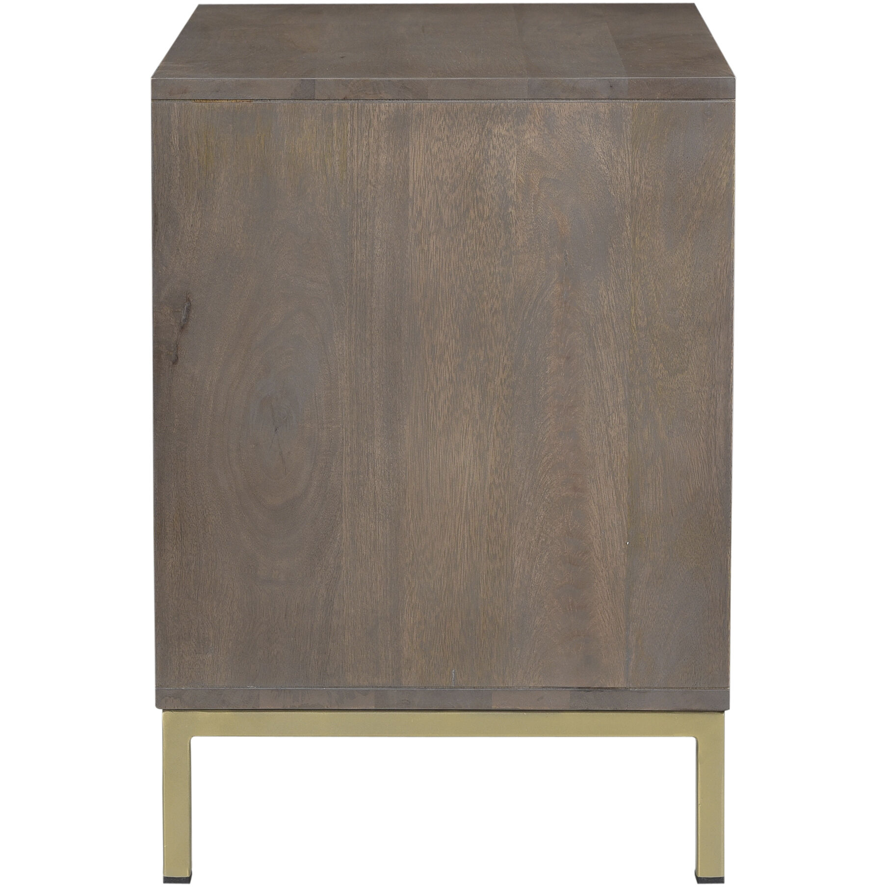 Corolla 22 X 20 inch Grey Nightstand