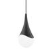 Ariana 1 Light 8 inch Old Bronze Pendant Ceiling Light