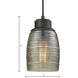 Muncie 1 Light 5 inch Oil Rubbed Bronze Mini Pendant Ceiling Light
