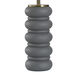 Esther 32 inch 150.00 watt Frosted Charcoal Table Lamp Portable Light