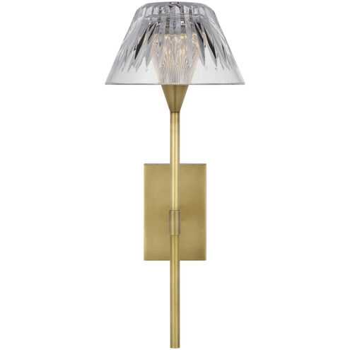 Waterford Blaze Sconce Wall Light in Natural Brass