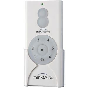 Aire White Hand Held Fan Control
