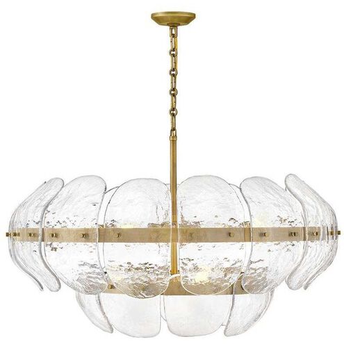 Lillia 9 Light 36.25 inch Heritage Brass Chandelier Ceiling Light