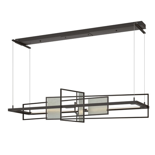 Summer LED 54.2 inch Oil Rubbed Bronze and Vintage Platinum Pendant Ceiling Light in Oil Rubbed Bronze/Vintage Platinum