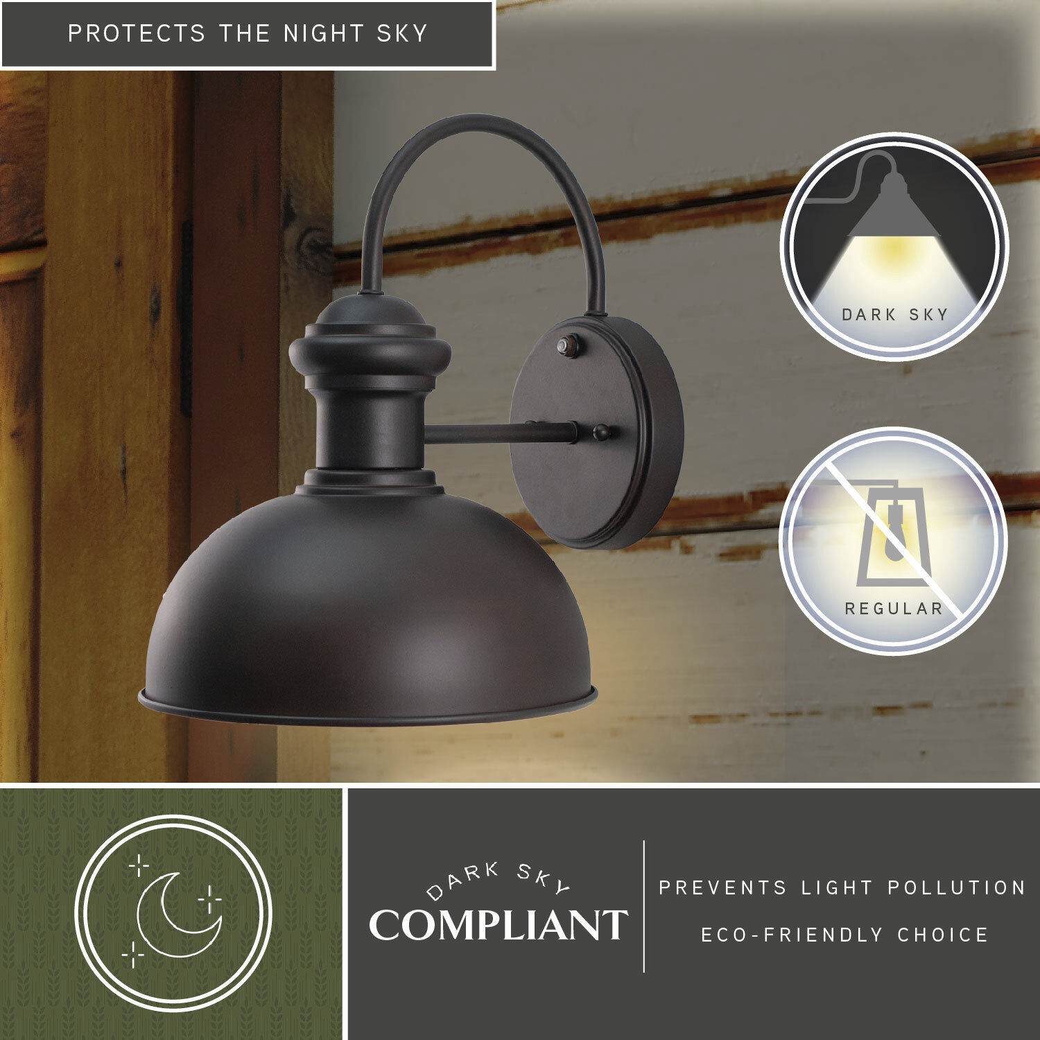 Franklin LED 12.75 inch Oil Burnished Bronze and Light Gold Outdoor Wall