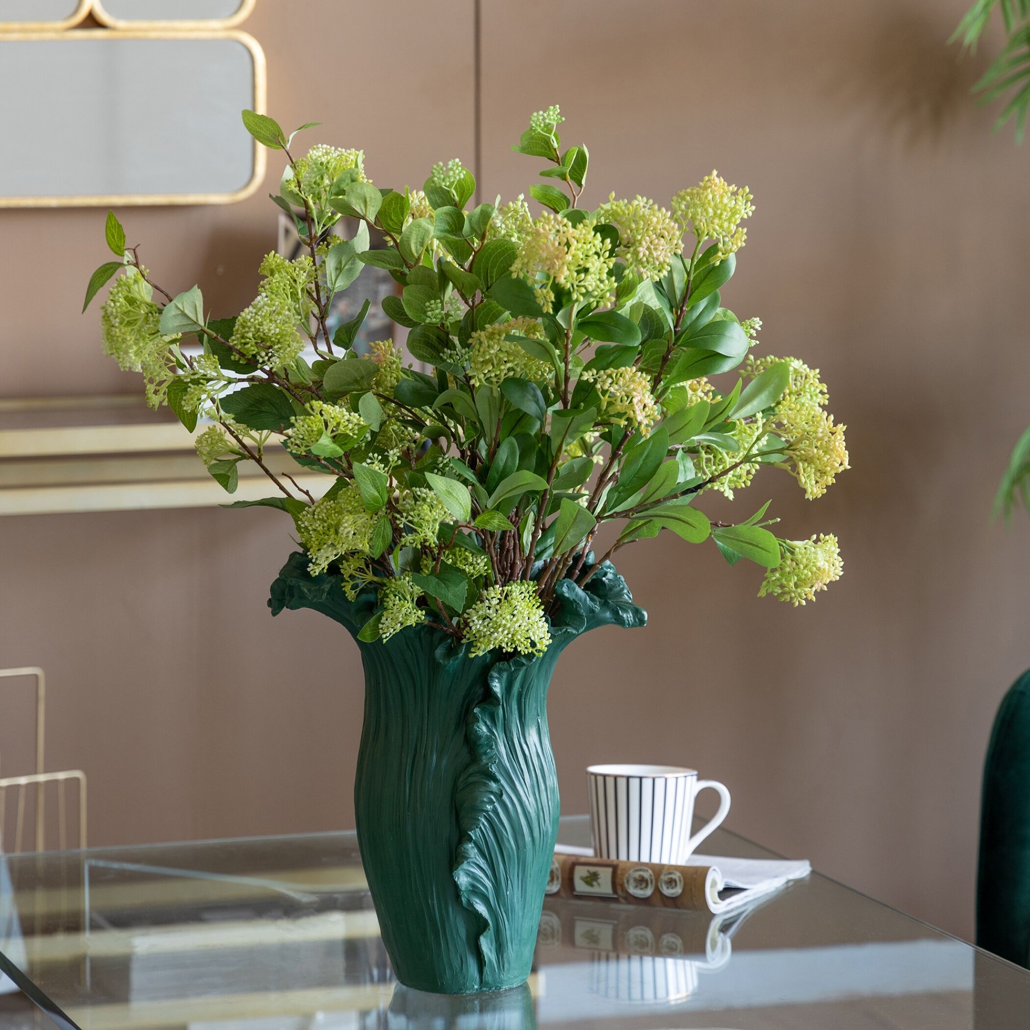 Floral 15 X 13 inch Vase